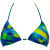 See Indigo Reef Prizm Tri Bikini Top - Women's See Indigo Reef Prizm Tri Bikini Top - Women's