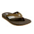 See Brown Plaid Reef Stash Sandal - Men's