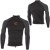 See Black Rip Curl  Classic Long Sleeve Wave Rash Guard - Men's