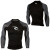 See Black Rip Curl Core Lightning Rashguard - Long-Sleeve - Men's