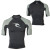 See Charcoal Rip Curl Core Lightning Rashguard - Short-Sleeve - Men's