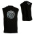 See Black Rip Curl Core Spiral Muscle Surf T-Shirt - Men's