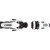 See White Rossignol SAS2 150 Wide Ski Binding