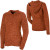 See Dark Brick Royal Robbins Sonoma Boucle Hooded Sweatshirt - Women's