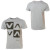 See Grey Noise RVCA Photocopied Checker Short-Sleeve T-Shirt - Men's
