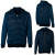 RVCA Slant Stripe Full-Zip Hooded Sweatshirt - Men's