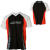 See Grey/Red Royal Chevron Bike Jersey - Short-Sleeve - Men's