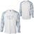 See White/Grey/Blue Royal Argyle Mountain Bike Jersey - Long-Sleeve - Men's