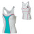 See White/White/Candy Pink Salomon Impact Twinskin Tank - Women's