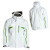 See White/Amphib Green Salomon Evo Softshell Jacket - Men's See White/Amphib Green Salomon Evo Softshell Jacket - Men's