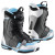 See Black/Fresh Blue/Pewter Salomon Dialogue Wide Snowboard Boot - Men's
