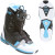 See Black/Fresh Blue/Pewter Salomon Dialogue Select Snowboard Boot - Men's