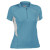 See Fresh Blue/White Salomon Trail Runner Zip Tech Shirt - Short-Sleeve - Women's