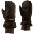 See Brown/Tan Seirus Plush Daddy Leather Mitt - Women's