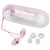 See Pink Skullcandy Smokin' Bud Headphones See Pink Skullcandy Smokin' Bud Headphones
