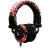 See Red Skullcandy G.I. Headphones
