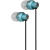 See Metallic Blue Skullcandy Titan Bud Headphones