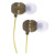 See Gold Skullcandy Holua Bud Headphones
