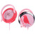 See Pink Skullcandy Icon Clip Headphones