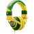 See Green/Yellow Skullcandy Ti Stereo Headphones