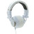 See White Skullcandy Ti Stereo Headphones