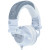 See White Fur Skullcandy Ti Stereo Headphones