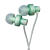 See Metallic Green Skullcandy Full Metal Jacket Bud 11mm Headphones