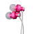 See Pink Skullcandy Full Metal Jacket Bud 11mm Headphones