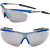 See Blue/Platinum Smith V Ti  Interchangeable Sunglasses - Platinum Lens