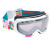 See White Southbeach/Ignitor Mirror Smith Phenom Goggle