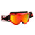 See Red/Black Lightning Strikes Twice/Red Mirror Smith Scope Graphic Goggle