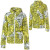 See Yellow Pillow Fight Camo Spacecraft Deep Forest Full-Zip Hooded Sweatshirt - Women's See Yellow Pillow Fight Camo Spacecraft Deep Forest Full-Zip Hooded Sweatshirt - Women's