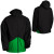 See Black/Kelly Special Blend Control Jacket - Men's