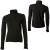 Sport Science Zip T-Neck Wool Jersey - Women's