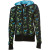 See Black Split Talyn Full-Zip Hoody - Women's