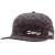 See Black/Purple Split Corey Duffel New Era Baseball Hat 