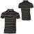 See Black Split Sure Shot Polo Shirt - Short-Sleeve - Men's