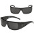 See Black Gloss/Grey Spy Oasis Sunglasses