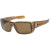 See Brown Stripe Tortoise/Bronze Spy MC2 Sunglasses - Polarized