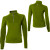 See Subji Green Sherpa Adventure Gear Baans Tech Quarter-Zip Top - Women's