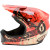 See Distressed Red Six Six One Evolution Distressed Helmet