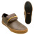 See Brown Tumble Leather Supra Cuban Shoe - Men's