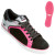See Black Pink Supra Jim Greco Suprano Skate Shoe - Men's