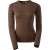 See Truffle Heather SmartWool Midweight Top - Women's
