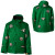 See Green Emboss Technine Patch Jacket - Men's