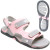 See Cosmos Pink/Foil Gray The North Face El Porto Convertible Sandal - Youth