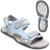 See Jewel Blue/Foil Gray The North Face El Porto Convertible Sandal - Youth