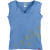 See Branson Blue The North Face Catch A Fire T-Shirt - Cap Sleeve - Women's