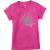 See Fusion Pink The North Face Constellation T-Shirt - Short Sleeve - Girls'