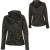 See Asphalt Grey/Black The North Face Hope Point Full-Zip Hooded Jacket - Women's